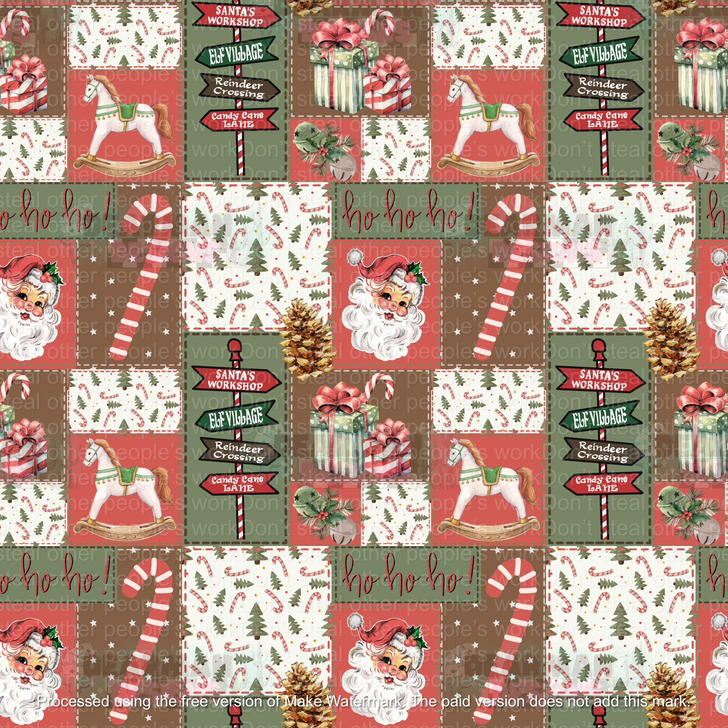 Santa’s coming to town (Red)