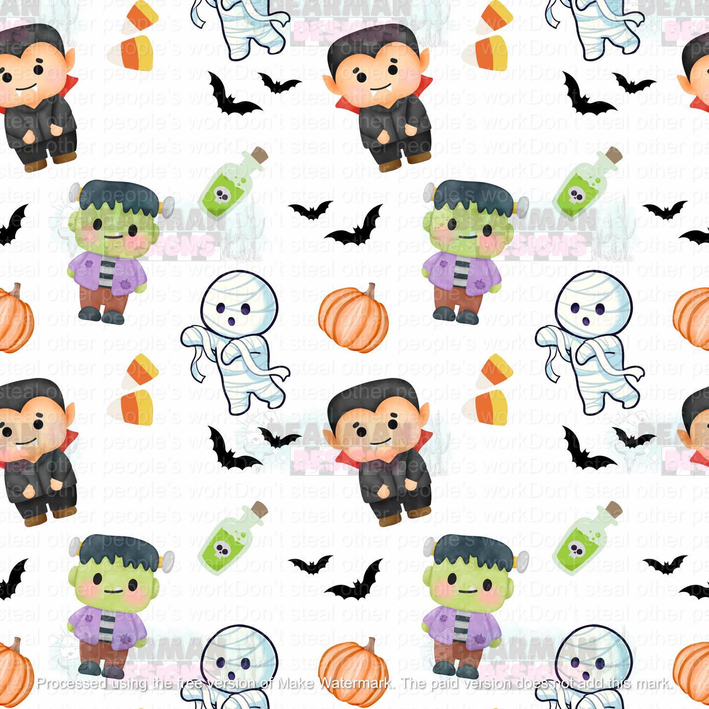 Monsters (white)