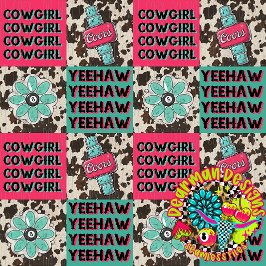 Punchy Cowgirl Patch