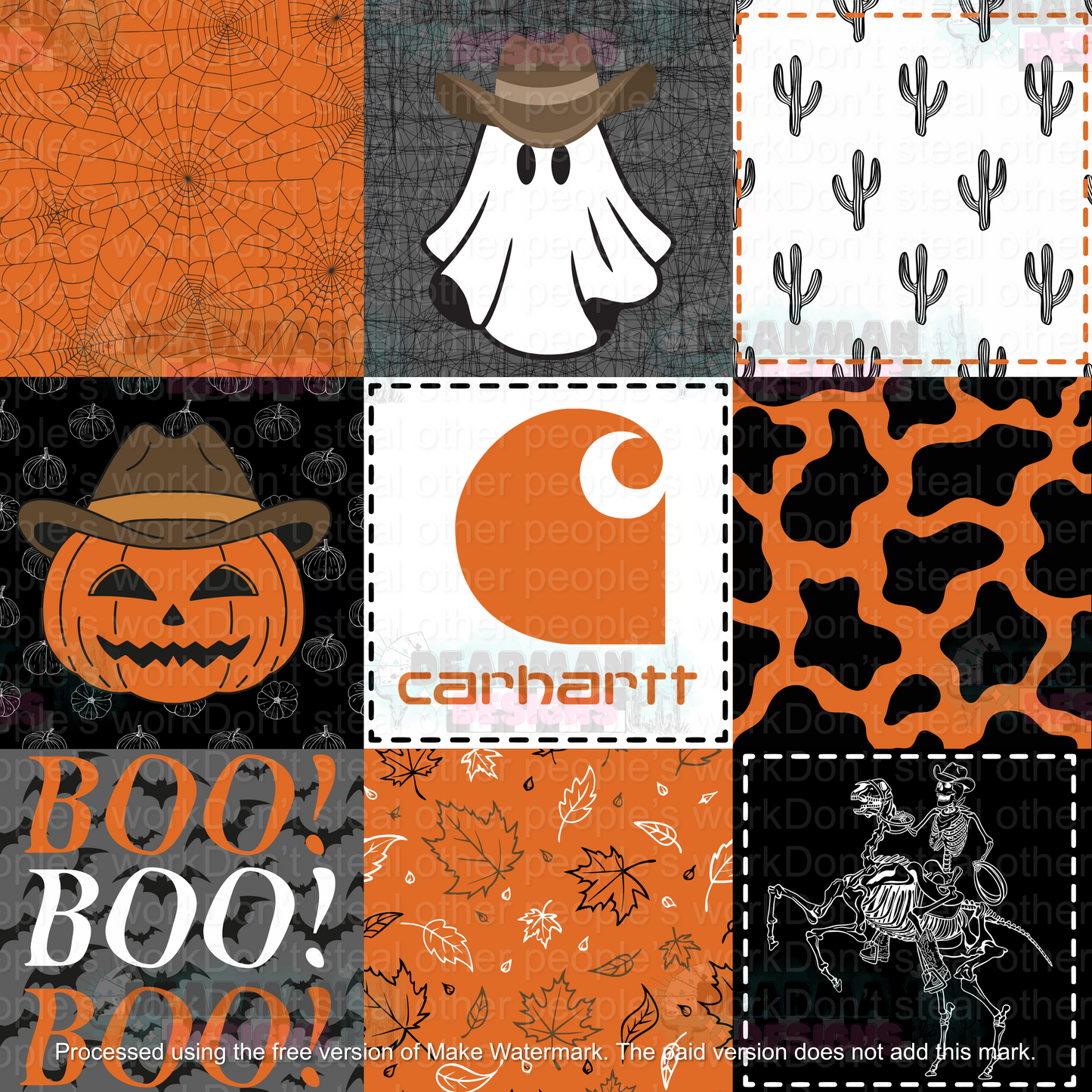 Orange boo hartt
