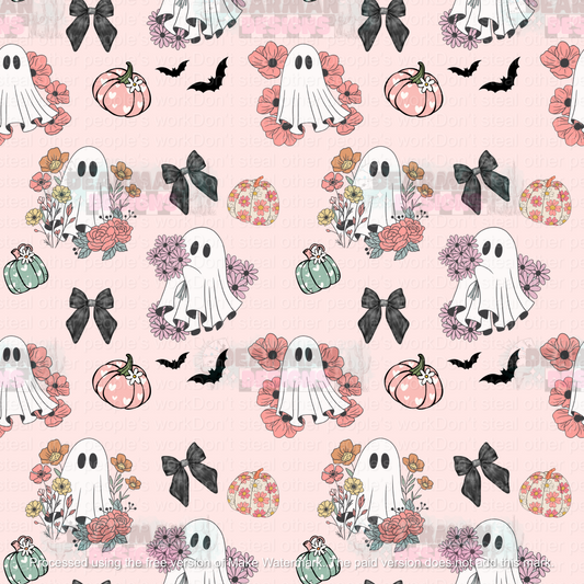 Flower ghost (pink)