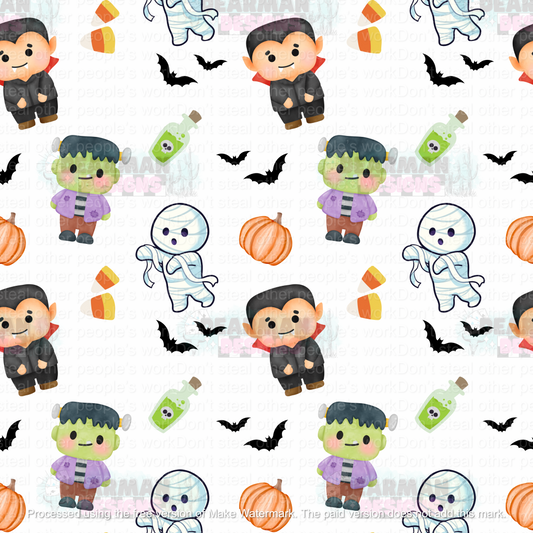 Monsters (white)