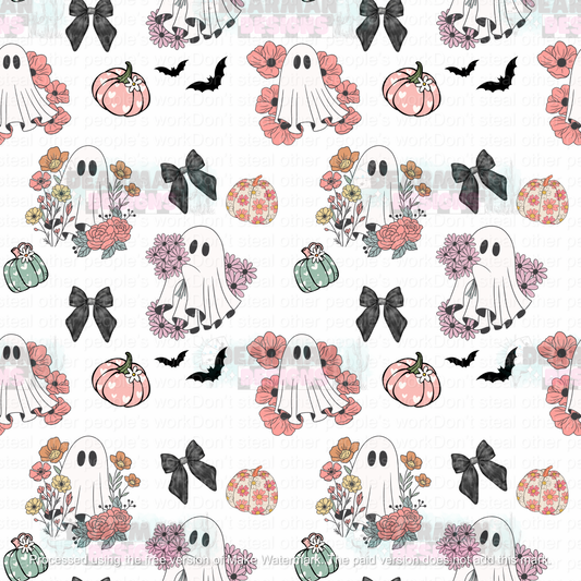 flower ghost (white)