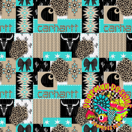 Cheetah Hartt (Turquoise)