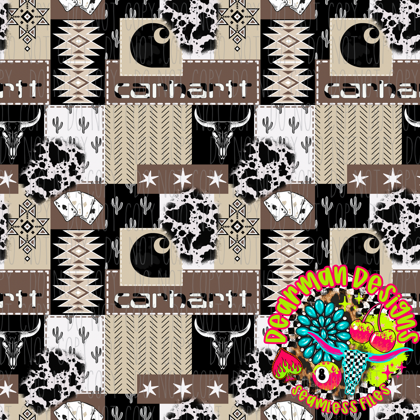 Cow Hartt (Brown)
