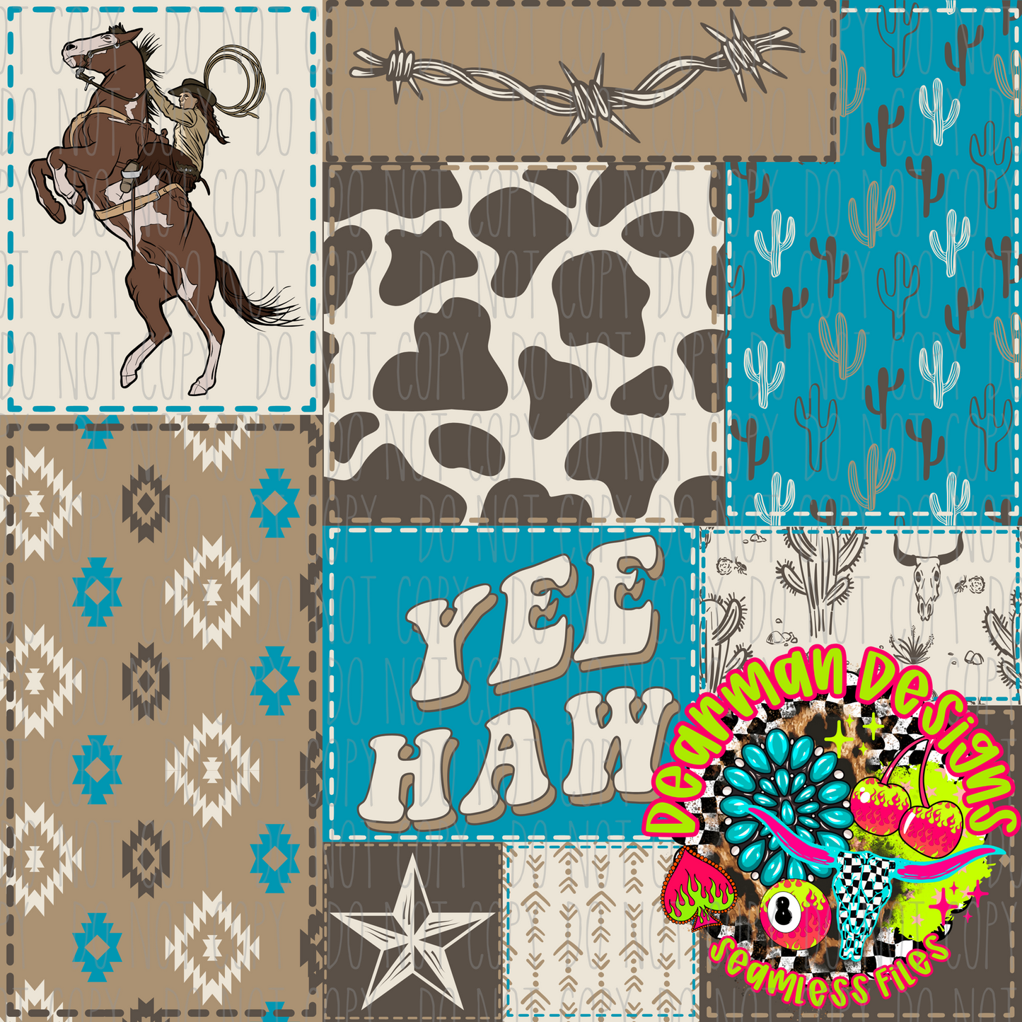 Yeehaw Blue